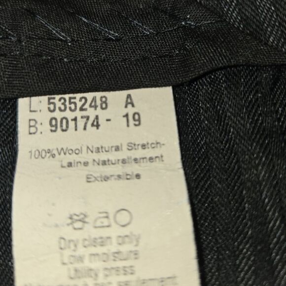 CALVIN KLEIN SLIM FIT 100% WOOL P38W X32 L - Picture 6 of 7